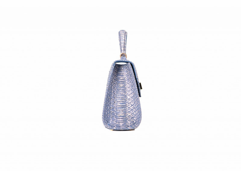 Sahara Sky Python Handbag