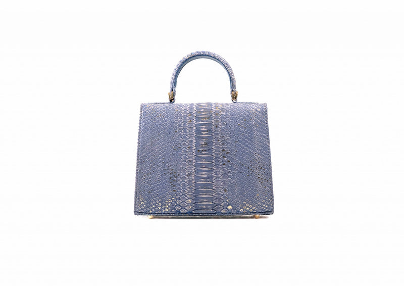 Sahara Sky Python Handbag