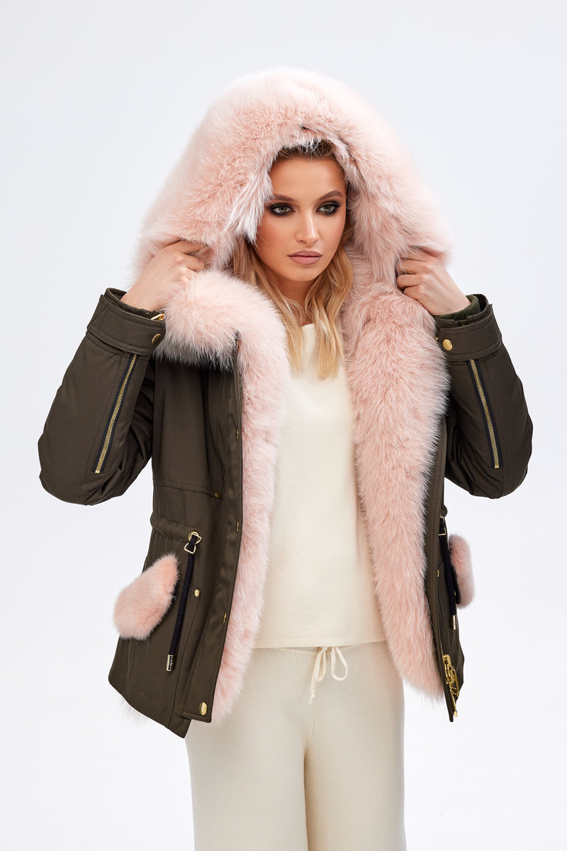 Vivian Parka - Pink