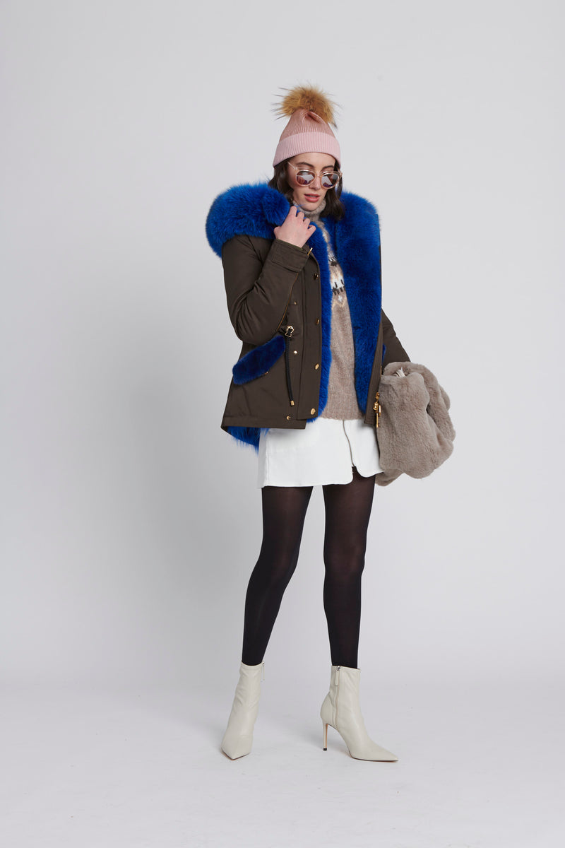 Vivian Parka - Blue *SAMPLE*