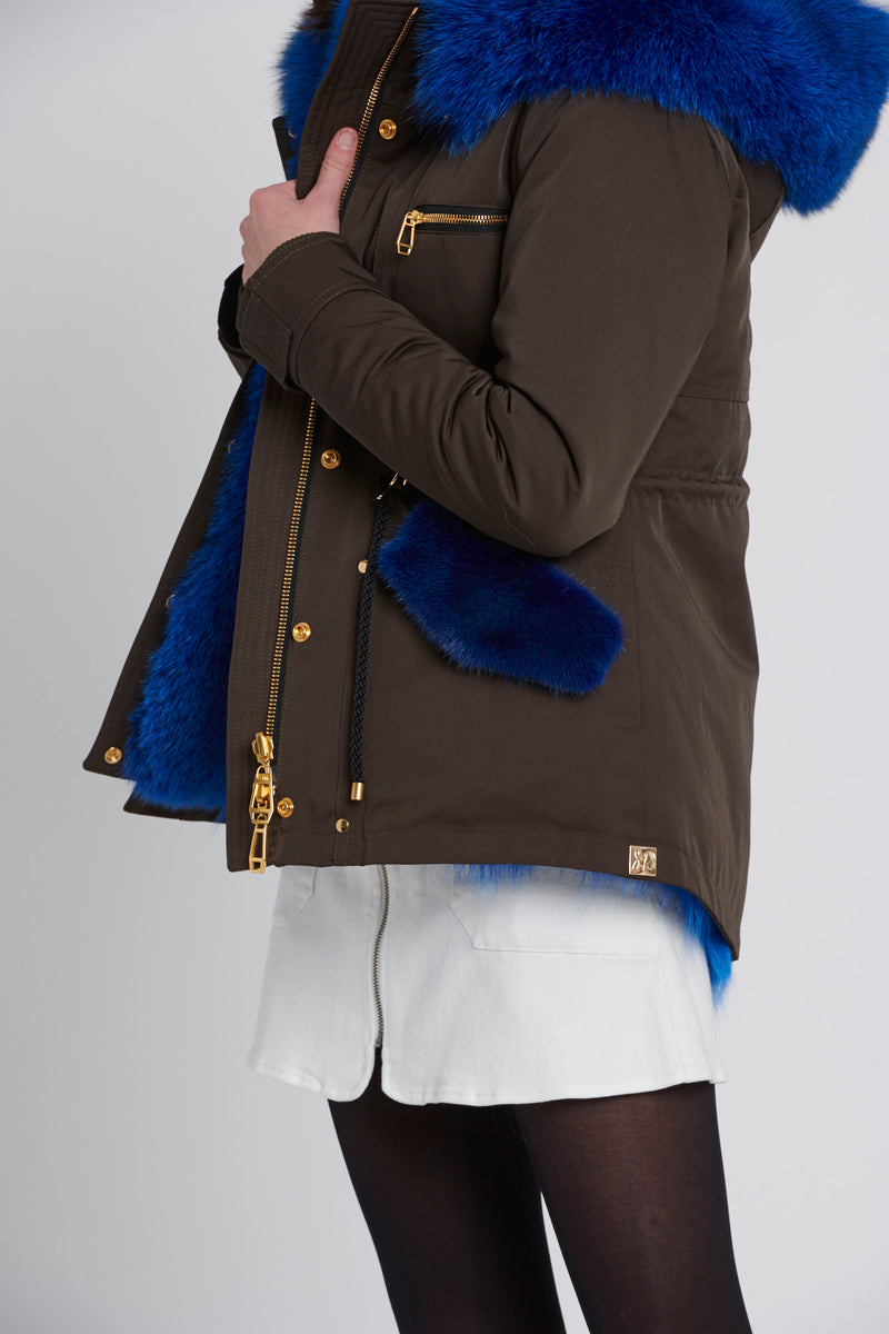 Vivian Parka - Blue *SAMPLE*