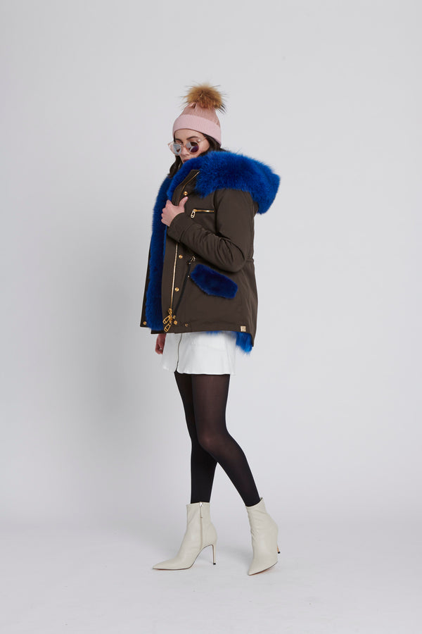 Vivian Parka - Blue *SAMPLE*