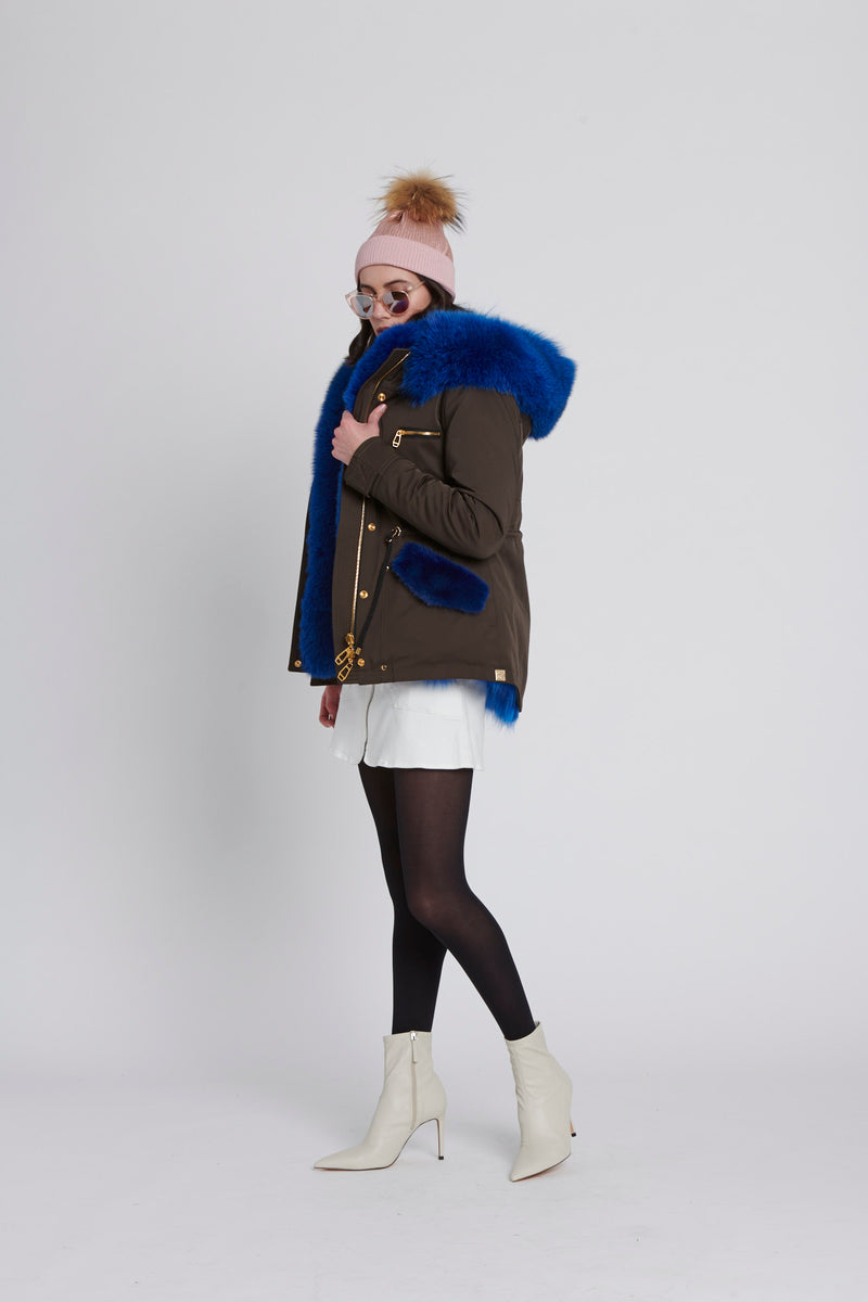 Vivian Parka - Blue *SAMPLE*