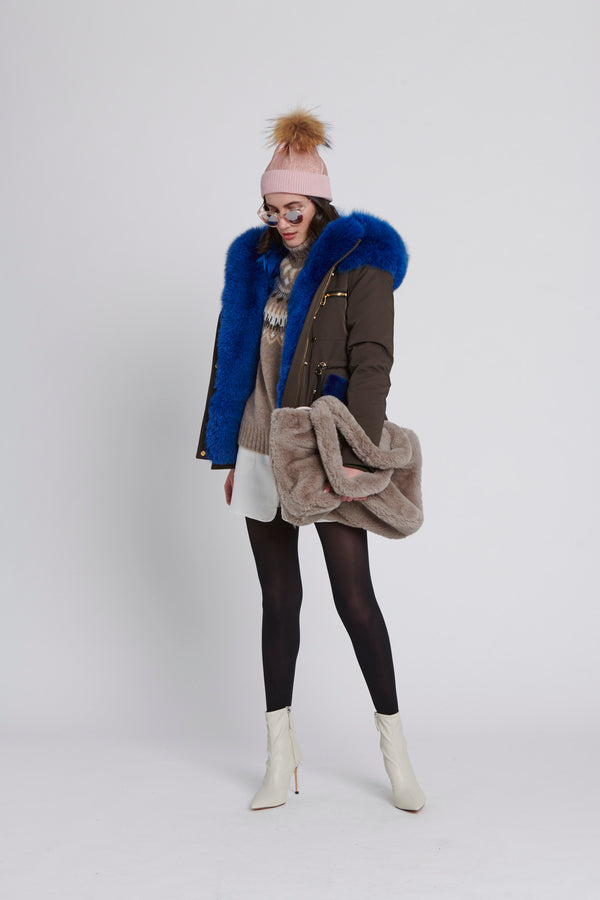 Vivian Parka - Blue *SAMPLE*