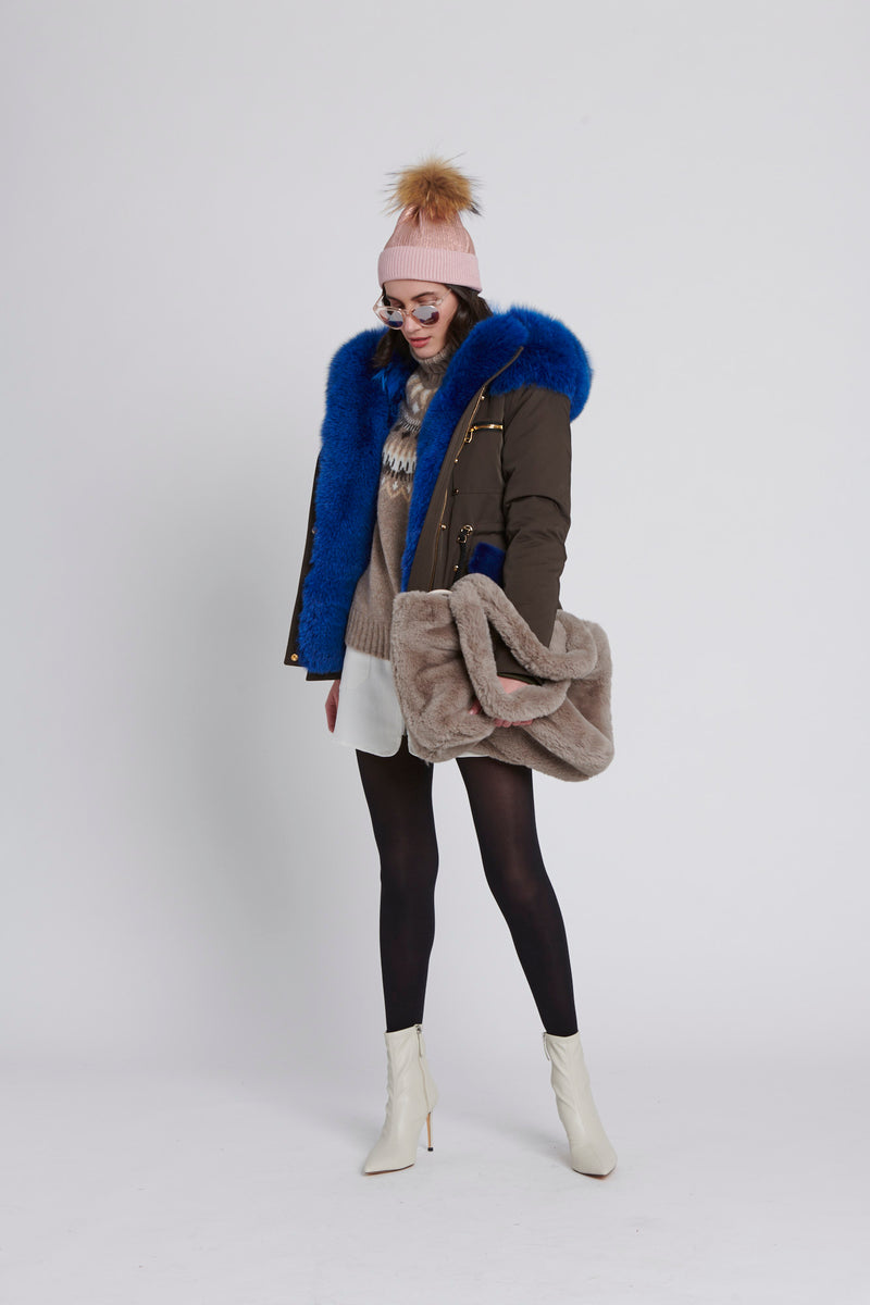 Vivian Parka - Blue *SAMPLE*